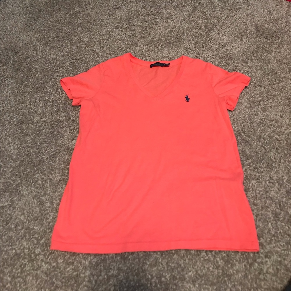 Polo Ralph Lauren!! Worn once! V-Neck shirt!!